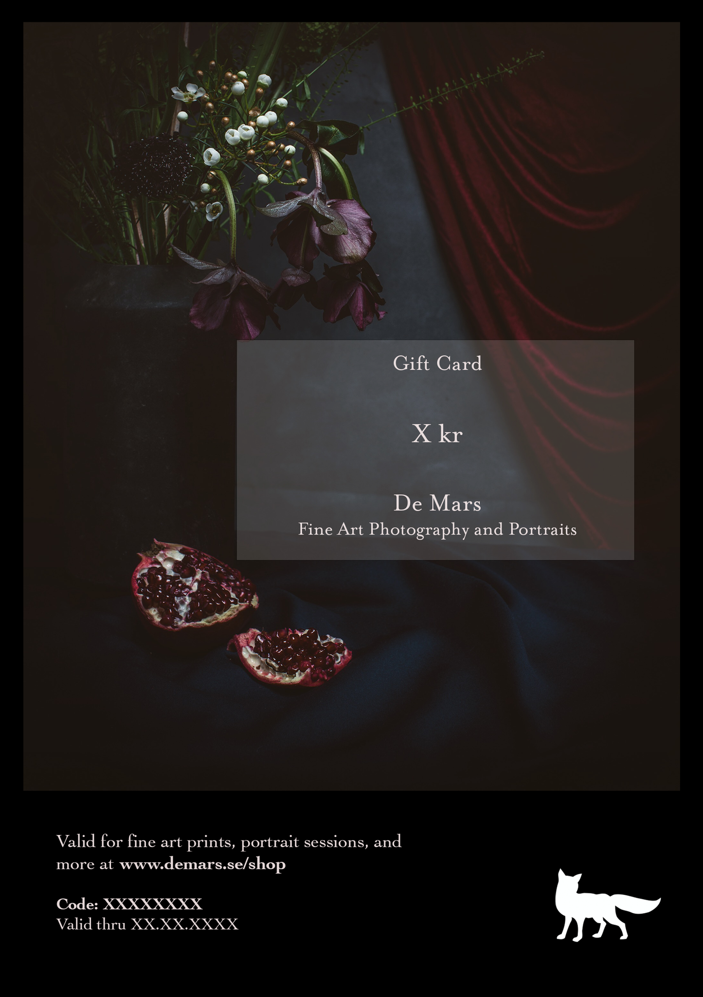 Gift card – De Mars Shop